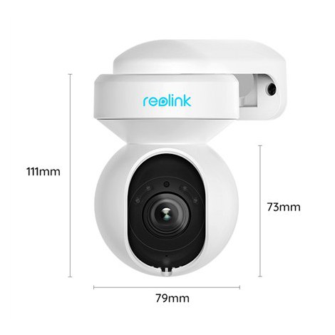 Reolink Smart WiFi Camera with Motion Spotlights E Series E540 Reolink PTZ 5 MP 2.8-8/F1.6 IP65 H.264 Micro SD, Max. 256 GB - 4